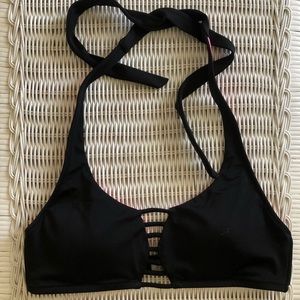 VS pink black bikini top